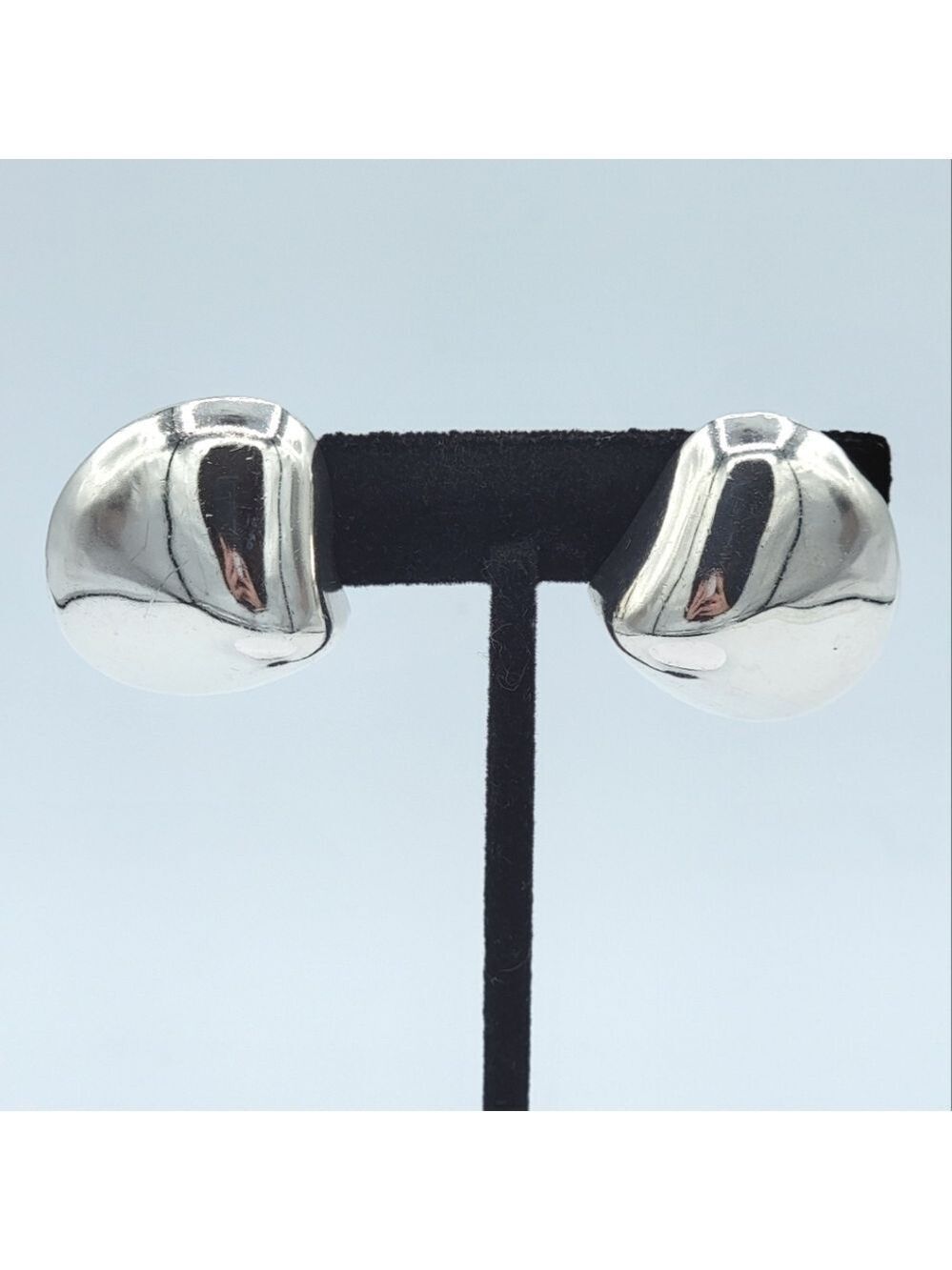 Tiffany & Co. Silver Earrings Clip On